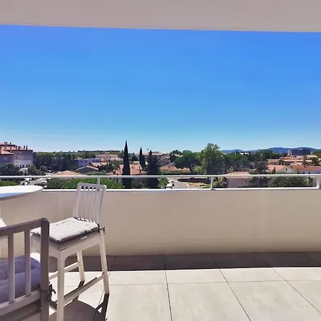 Appartement La Belle Vue - Double Parking Prive Fréjus Buitenkant foto